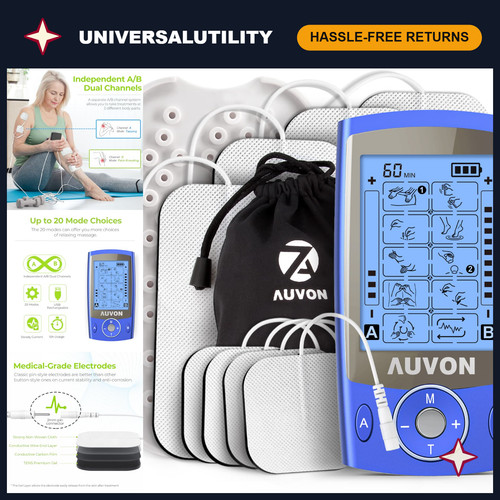 Dual channel tens unit muscle - dual,